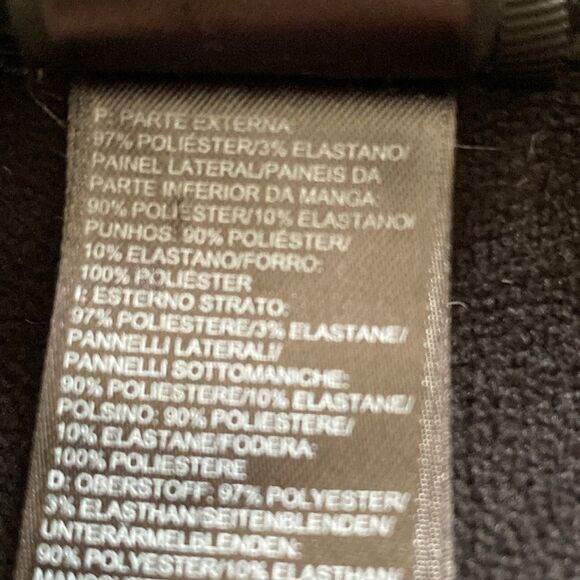 The North Face Soft Shell Black Women’s Jacket Size Large Water Wind Resistant L - Picture 9 of 14